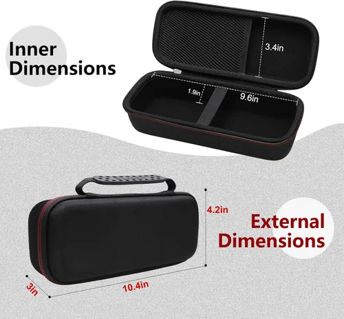 Miniatura 3 de LTGEM - Funda para altavoz compatible con altavoz Bluetooth portátil Anker Soundcore Motion 300, bolsa de almacenamiento de viaje para oficina