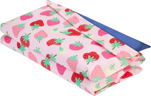 Miniatura 18 de Wildkin Funda de algodón para siesta para niñas, funda de repuesto suave con solapa cosida, se adapta a alfombrillas de vinilo de 1.5 pulgadas
