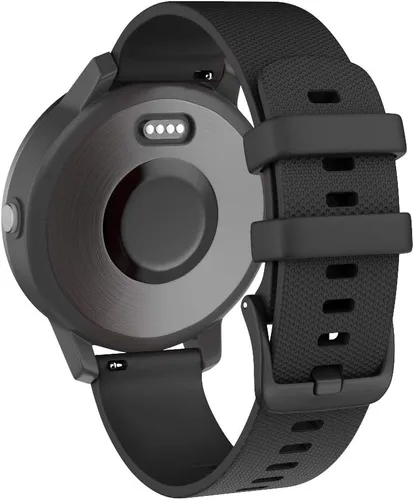 Miniatura 9 de ISABAKE Correa de reloj de 0.787 in para Garmin Vivoactive 3/Forerunner 165/55/245/645 Gris