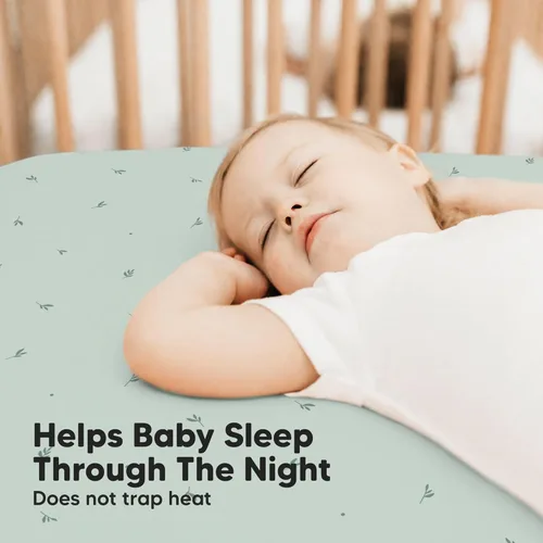 Miniatura 5 de KeaBabies Paquete de 2 sábanas de cuna para bebé, para niño y niña - 52x28 Fibra viscosa derivada del bambú, sábana para cama de niño pequeño