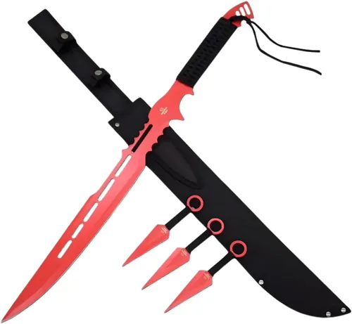 Miniatura 13 de Snake Eye Tactical - Espada Ninja de Diseño Fantástico con Funda de Nylon Negro