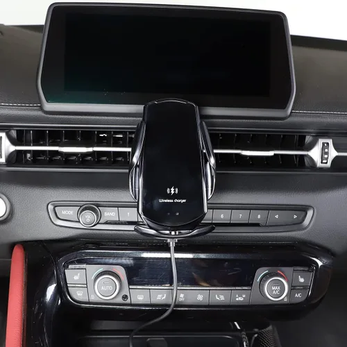 Miniatura 3 de Daeiclru Soporte de teléfono para automóvil compatible con Toyota Supra GR A90 A91 MK5 2019-2022, soporte de montaje para salpicadero, consola