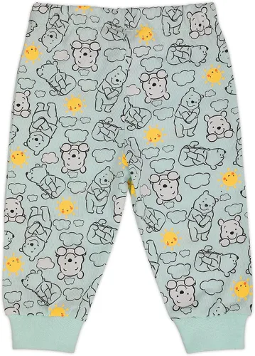 Miniatura 7 de Disney Winnie The Pooh - Conjunto de body para niño, pantalón deportivo y babero para recién nacidos, azulblanco