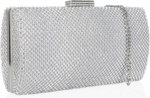 Miniatura 2 de Venoline Bolsos de noche de cristal para mujer con diamantes de imitación para mujer