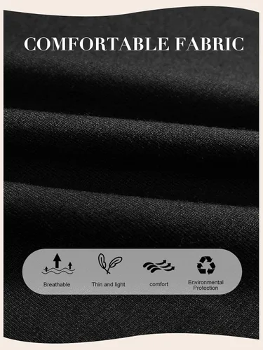Miniatura 5 de QIANXIZHAN - Pantalones harem para mujer, pantalones palazzo hippie, joggers bohemios con bolsillos, ropa de yoga