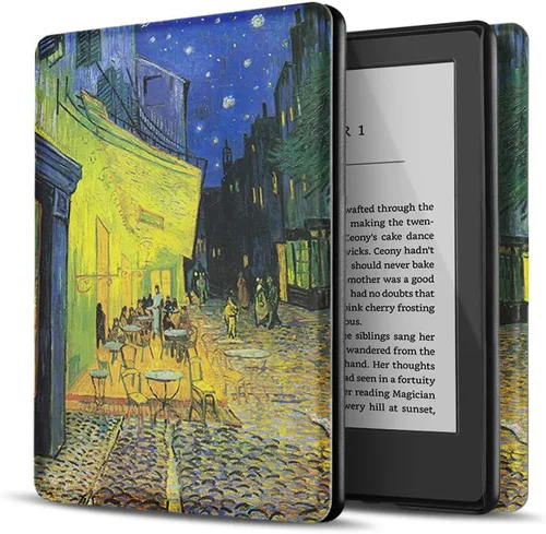 Miniatura 27 de TNP - Funda para Kindle de 10ª generación - Funda inteligente delgada y ligera con apagado y encendido automático para lector electrónico Amazon