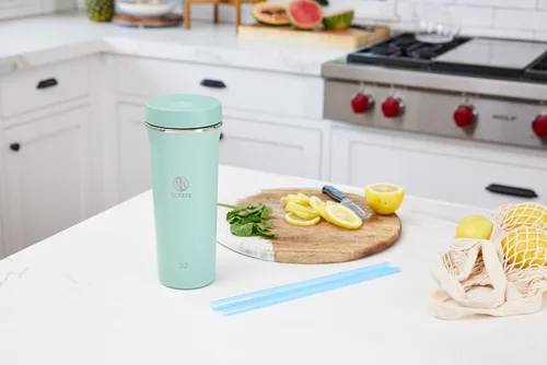 Miniatura 4 de Takeya 32 oz Stainless Steel Insulated Tumbler with Straw Lid, Premium Quality, Sweatproof