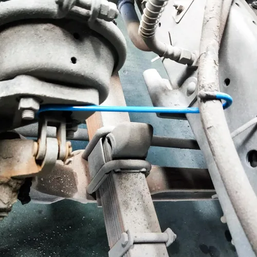 Miniatura 7 de 2 Piezas Colgadores de Pinza de Freno Ganchos de Pinza de Freno con Puntas de Goma Herramienta Automotriz para Trabajos de Frenado, Rodamiento, Eje
