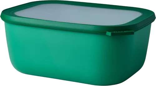 Miniatura 44 de Mepal Cirqula - Recipiente circular rectangular para almacenar y servir alimentos con tapas transparentes, perfecto para preparación de alimentos