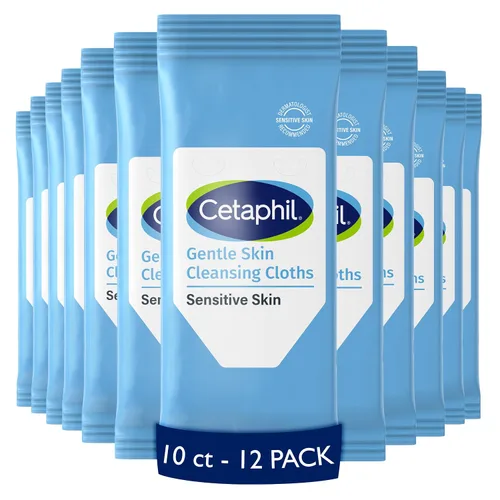 Miniatura 10 de Desmaquillador suave resistente al agua, 6.0 onzas líquidas, de la marca Cetaphil