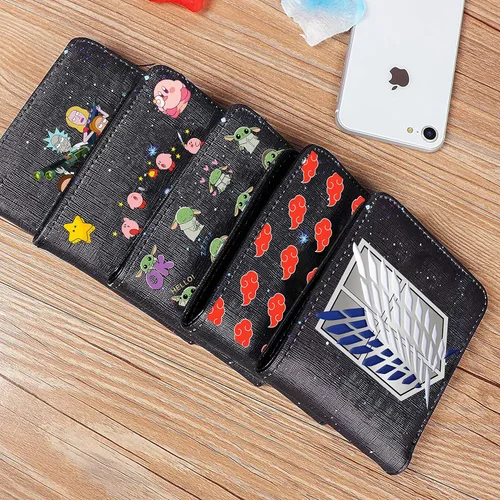 Miniatura 6 de Mulafnxal para cartera de cuero anime Ovale Kirby Minimalista