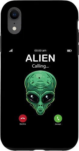 Miniatura 8 de iPhone 14 Pro Alien Is Calling Funny Alien Humor OVNI Prank Phone Call Case