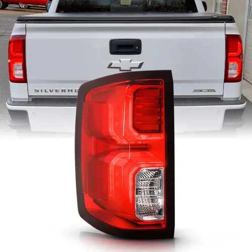 KEEKPO - Para 2016-2018 Chevy Silverado 1500 High Country | LTZ Lámpara de Luz Trasera de Freno Tipo LED de Fábrica Lado del Conductor Izquierdo