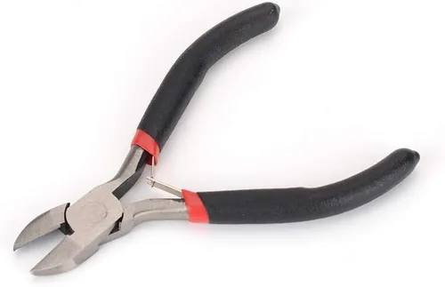Miniatura 6 de FLZOSPER Mini alicates de punta de cadena, 4.5 pulgadas CR-V Alicates de precisión multifunción Stripper Herramienta de fabricación de joyas de mano