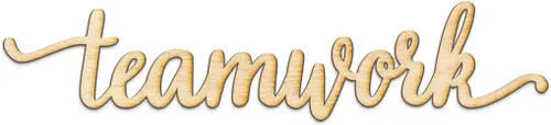 Miniatura 5 de Woodums – Arte de pared de madera con escritura Women, letrero de madera sin terminar para decoración de habitación familiar, recorte de madera