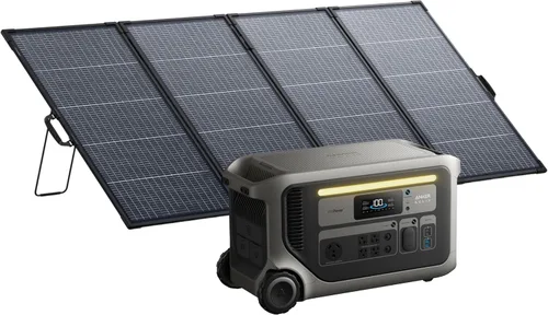 Miniatura 9 de Anker SOLIX Estación de energía portátil F3000 con 2 paneles solares de 400 W, 3,072 Wh, recarga de 6,000 W, ampliable a 24 kWh, generadores solares
