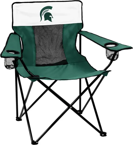 Miniatura 39 de Logo Brands NCAA Georgia Bulldogs Elite Silla Portátil - Silla Premium para Exteriores con Portavasos, Marco de Acero con Recubrimiento en Polvo