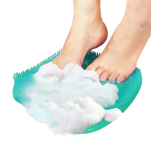 Miniatura 7 de Alfombrilla de ducha con ventosas antideslizantes, masajeador de pies, alfombrilla de acupresión, mejora la circulación y reduce el dolor de pies
