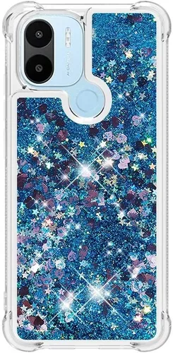 Miniatura 101 de Glitter Sparkle Moving Quicksand Flowing Cover para Xiaomi Redmi Note 10S Bling Liquid Clear Star Heart Silicona Bumper Funda transparente de goma a