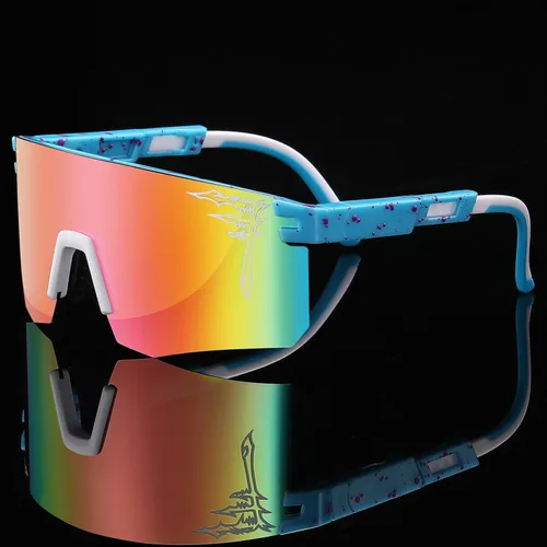 Miniatura 2 de FIXEROS Gafas de sol polarizadas de béisbol de dos tamaños para adultos y jóvenes, niños y niñas, UV400 para hombres y mujeres, gafas deportivas