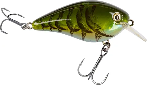 Miniatura 76 de Strike King KVD 1.5 Hard Knock - Señuelo de pesca, 3/8 onzas, ojos realistas 3D Delta Craw