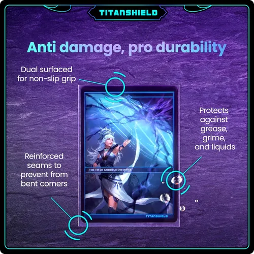 Miniatura 5 de TitanShield - Fundas Premium para Cartas Compatibles con Pokémon, One Piece, Lorcana, Flesh & Blood y Magic The Gathering MTG