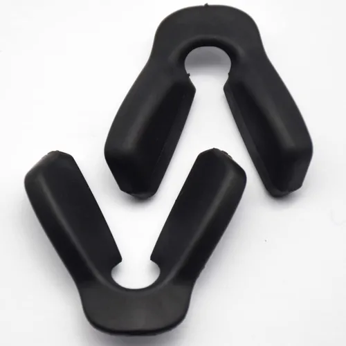Miniatura 2 de Imytpft 3 Black CompatibleCompatibleReplacement Silicone Nose Pads 2 Pieces For Oakleys Jawbreaker Earsocks