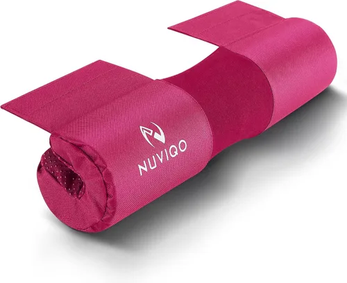 Miniatura 7 de Almohadilla para sentadillas con espuma gruesa y acolchado de nailon, almohadilla protectora para cuello y hombros que proporciona apoyo para Verde