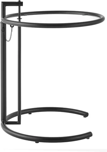 Miniatura 6 de Modway EEI-125-BLK Eileen Mesa auxiliar de metal gris, color negro