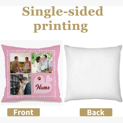 Miniatura 39 de Custom 6 Photo Throw Pillow Cover with Text for Mom, Cozy Cushion Ideal as a Thoughtful Gift for Family Mother’s Day Holidays or Special Occasions 6