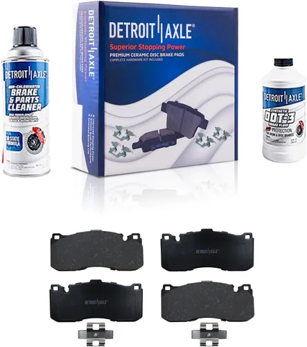 Miniatura 128 de Detroit Axle - Pastillas de Freno Delantero para Nissan Altima Maxima Sentra 350Z Cube Juke Versa INFINITI G20 G35 I30 I35 Suzuki SX4, Pastillas