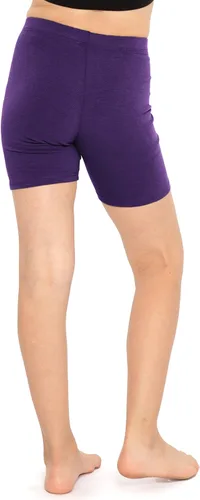Miniatura 3 de STRETCH IS COMFORT Pantalones cortos de ciclismo de algodón para niña Talla 4-14