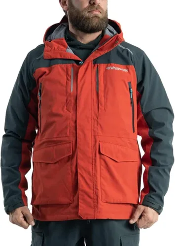 Miniatura 8 de Whitewater Great Lakes - Chaqueta de pesca impermeable y resistente al viento con nailon Ripstop