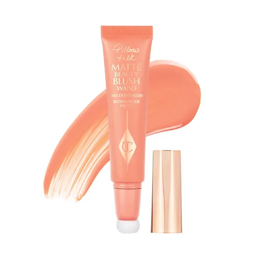 Miniatura 7 de Charlotte Tilbury Pillow Talk Beauty Light Wand - Resaltador líquido de maquillaje – Resaltador de enfoque suave y rubor para mejillas – Perlado