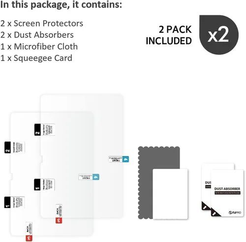 Miniatura 4 de Protector de pantalla antirreflejos (paquete de 2), para Amazon Fire Max 11 (versión 2023)