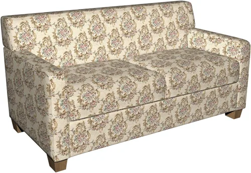 Miniatura 3 de Tela de tapicería de tapiz floral verde y azul burdeos por The Yard - SKU: Beckett Victoria