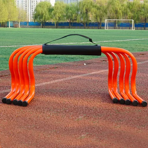 Miniatura 23 de YXXSDP Entrenamiento de velocidad de agilidad obstáculos para atletas, equipo de práctica deportiva portátil multicolor para entrenamiento
