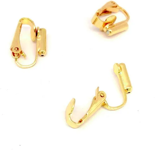 Miniatura 2 de Conversor de clip de oreja extremo del tubo vertical El otro extremo del tapón de silicona en forma de U accesorios de joyería