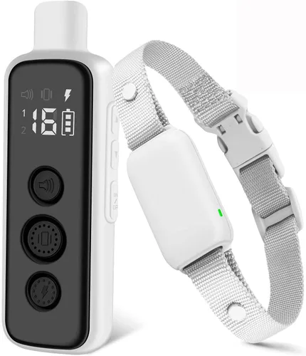 Miniatura 8 de Bousnic Collar de Choque para Perros - Collar de Entrenamiento Eléctrico para Perros, Impermeable, Recargable con Control Remoto para Perros