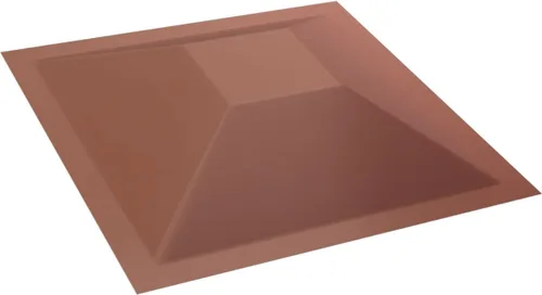 Miniatura 6 de Ekena Millwork 11 7/8 pulgadas de ancho x 11 7/8 pulgadas de alto, Diane EnduraWall Panel decorativo de pared 3D, rosa champán