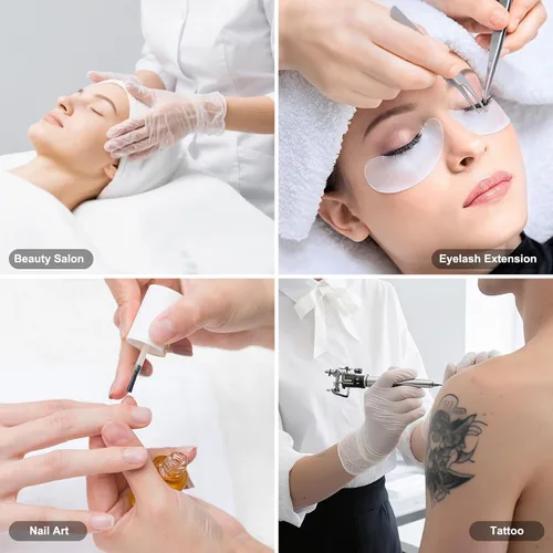Miniatura 7 de Luz de Piso LED Media Luna - Lámpara Profesional Sin Sombras, Ajustable para Técnicas de Pestañas, Esteticistas y Tatuadores Extensiones