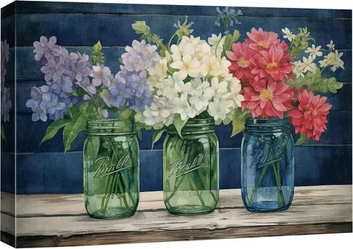 Miniatura 59 de SIGNFORD Lienzo impreso para pared, acuarela, floral, retro, abstracto, naturaleza, desierto, ilustraciones florales botánicas, arte moderno