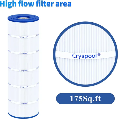 Miniatura 7 de Cryspool® 08060 Filtro compatible con CX1750RE, C1750, C1750E, C1900RE, PA175, C-8417, FC-1294, 817-0175P, cartucho de filtro de piscina de 175 pies