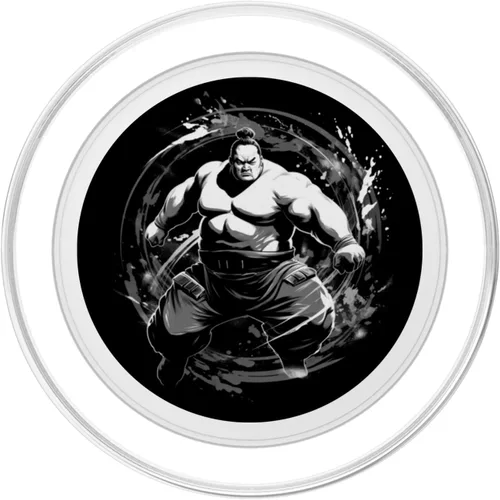 Miniatura 2 de Sumo Wrestler Japan Sumo Fighter Wrestling Japanese Vintage PopSockets MagSafe PopGrip para iPhone
