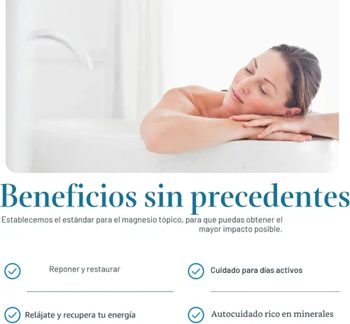 Miniatura 3 de Ancient Minerals Copos de baño de magnesio - Cloruro de magnesio puro de Zechstein para remojo y reposición de todo el cuerpo (16 lb)