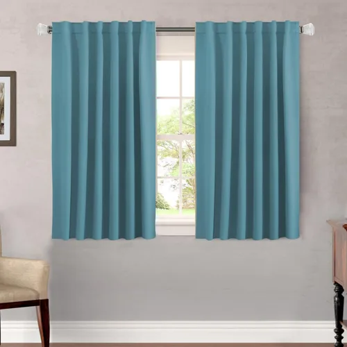 Miniatura 209 de H.VERSAILTEX Cortinas opacas con aislamiento térmico, paneles de tratamiento de ventana, cortinas opacas para oscurecer la habitación, cortinas Gris