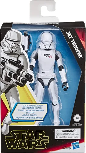 Miniatura 2 de STAR WARS Galaxy of Adventures The Rise of Skywalker Jet Trooper figura de acción de 5 pies con divertido movimiento de acción Blaster