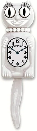 Miniatura 2 de Reloj Miss Kitty Cat de Kit Cat Klock, Negro clásico, Clásico