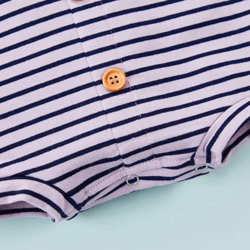 Miniatura 49 de Mameluco de verano para bebé recién nacido, sin mangas, con dibujos animados, mameluco occidental de una sola pieza