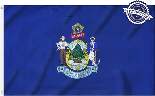 Miniatura 11 de Bandera del estado de Alabama de 3 x 5 pies para exteriores, doble cara, 3 capas, poliéster, AL Alabama, banderas con 2 ojales de latón